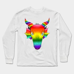 Gay Pride Flag Dragon - 2018 Long Sleeve T-Shirt